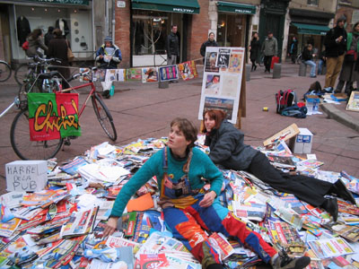 flotter sur la pub